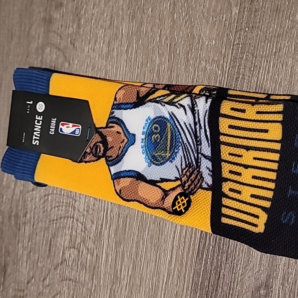 Steph Curry Stance Socks Size 9-13 mens - Picture 1 of 5